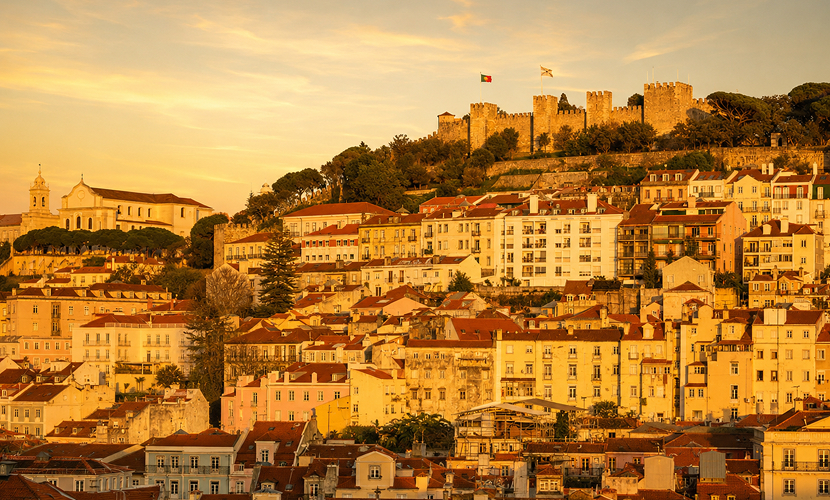 Lisbon city view