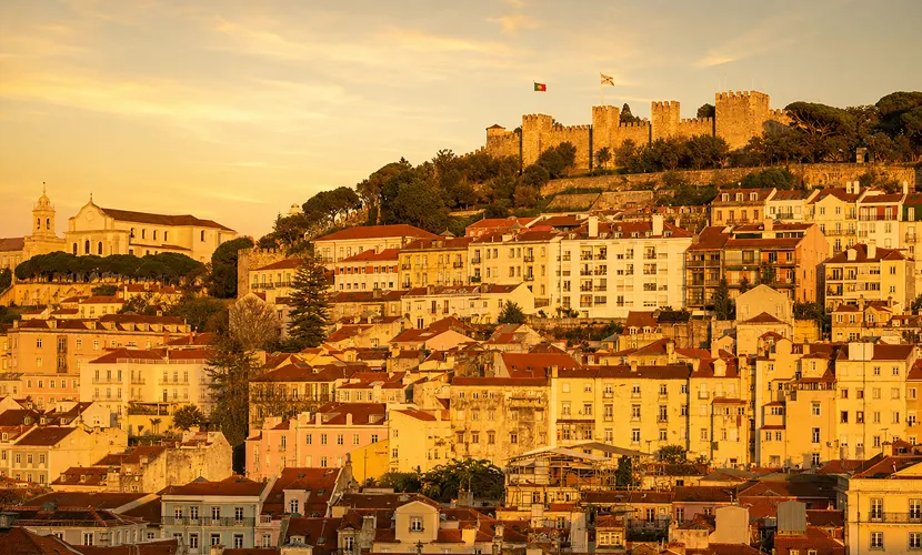 Lisbon city view